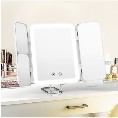 Unbranded (WHITE) SEJOY Makeup Mirror LED Lights Adjustable, Rechargeable,for Dorm Dressin Unbranded (WHITE) SEJOY Makeup Mirror LED Lights Adjustable, Rechargeable,for Dorm Dressin