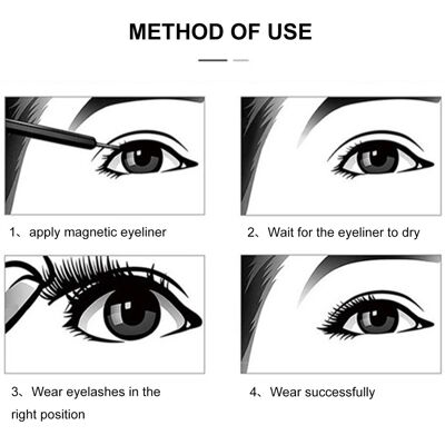 Unbranded Magnetic Eyelash Set Liquid Liner Lashes Tweezers Glue Free Waterproof Unbranded Magnetic Eyelash Set Liquid Liner Lashes Tweezers Glue Free Waterproof