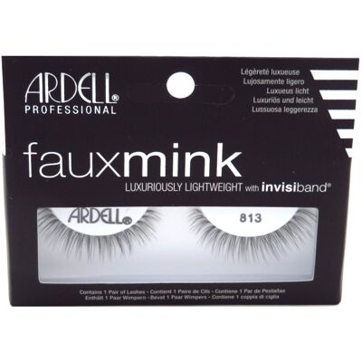 Ardell Black Faux Mink 813 False Eyelashes - False Eyelashes Ardell Black Faux Mink 813 False Eyelashes - False Eyelashes