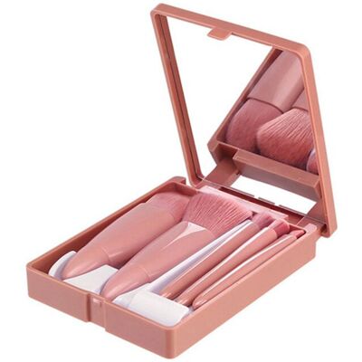 Unbranded Portable Makeup Brush Set for Cosmetics Foundation Blush Powder Eyeshadow Blendi Unbranded Portable Makeup Brush Set for Cosmetics Foundation Blush Powder Eyeshadow Blendi