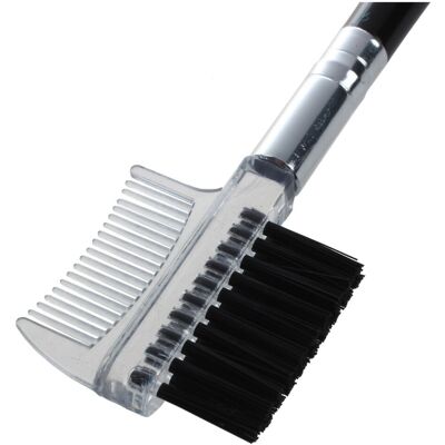 Unbranded Women Double-Sides Brow Comb Eyebrow Brush Wood Holder Make- Cosmetic Makeup Too Unbranded Women Double-Sides Brow Comb Eyebrow Brush Wood Holder Make- Cosmetic Makeup Too