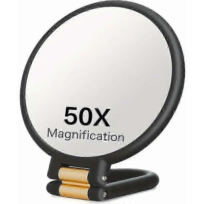 Unbranded (Black 50 times)50x Magnifying Mirror with Dual-Sided 1X/50X Magnification - Por Unbranded (Black 50 times)50x Magnifying Mirror with Dual-Sided 1X/50X Magnification - Por
