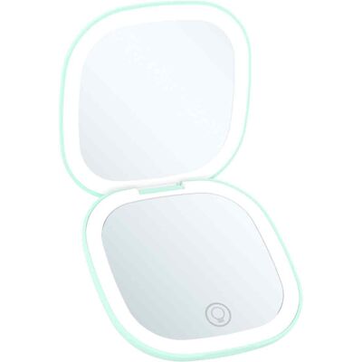 Unbranded Handheld Mirror with180Degrees Opening, Travel Size Magnifying Mirror with Three Unbranded Handheld Mirror with180Degrees Opening, Travel Size Magnifying Mirror with Three