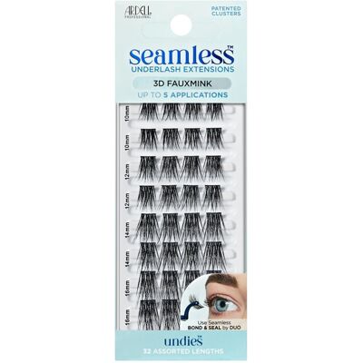 Ardell Seamless Undies Underlash Eyelash Extensions Refill, 3D Faux Mink Lash Cl Ardell Seamless Undies Underlash Eyelash Extensions Refill, 3D Faux Mink Lash Cl