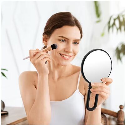 Unbranded 60X Magnifying Makeup Mirros Magnifying Handheld Mirror for Detailed Skincare Ey Unbranded 60X Magnifying Makeup Mirros Magnifying Handheld Mirror for Detailed Skincare Ey