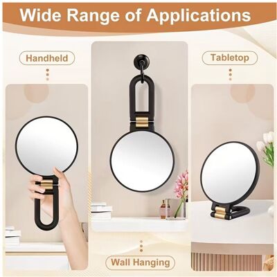 Unbranded 60X Magnifying Makeup Mirros Magnifying Handheld Mirror for Detailed Skincare Ey Unbranded 60X Magnifying Makeup Mirros Magnifying Handheld Mirror for Detailed Skincare Ey