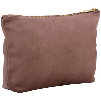 (L, Rose Quartz) Bagbase Velvet Accessory Bag (L, Rose Quartz) Bagbase Velvet Accessory Bag