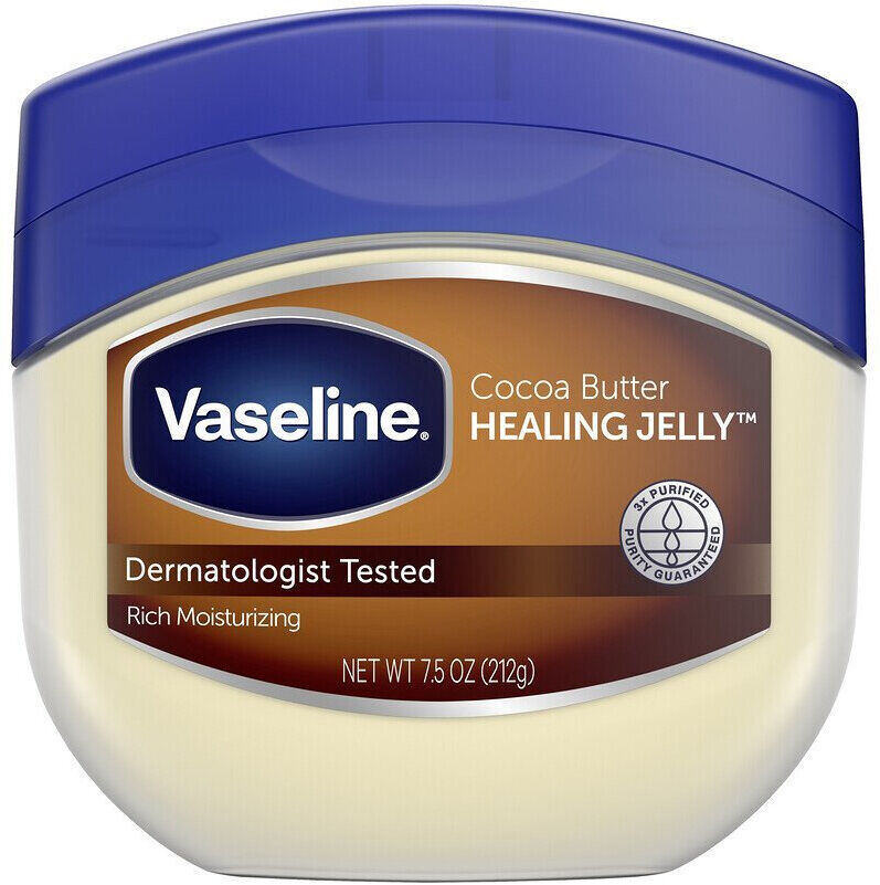 Vaseline, Cocoa Butter Healing Jelly, Rich Moisturizing, 7.5 oz (212 g)