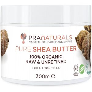 PraNaturals 100% Organic Shea Butter 300ml, Raw Unrefined Extra Virgin A Grade A PraNaturals 100% Organic Shea Butter 300ml, Raw Unrefined Extra Virgin A Grade A