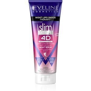 Eveline-Cosmetics Eveline Slim Extreme 4D Cellulite Cream - Night Lipo Shock Therapy 250ml for Al Eveline-Cosmetics Eveline Slim Extreme 4D Cellulite Cream - Night Lipo Shock Therapy 250ml for Al