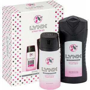 Lynx Attract for Her Body Wash 250ml & Body Spray 150ml Duo Lynx Attract for Her Body Wash 250ml & Body Spray 150ml Duo