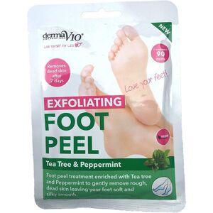 (Exfoliating) Derma V10 Foot Peel Sock Mask Baby Soft Feet Removes Dead Skin Foo (Exfoliating) Derma V10 Foot Peel Sock Mask Baby Soft Feet Removes Dead Skin Foo