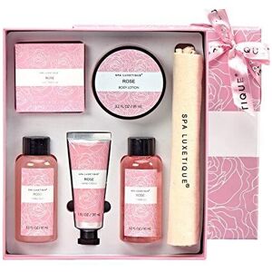 Spa Luxetique Spa Bath Gift Set, Rose Spa Gift Set, Pamper Gift Sets for Women, Spa Luxetique Spa Bath Gift Set, Rose Spa Gift Set, Pamper Gift Sets for Women,