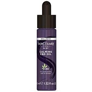 Sanctuary Spa Body Oil, Wellness Calming Multipurpose Oil for Pulse Points, Bath Sanctuary Spa Body Oil, Wellness Calming Multipurpose Oil for Pulse Points, Bath