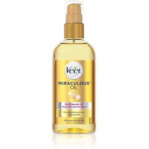 Veet Miraculous Oil – 100% Natural Pre & Post Hair Removal Oil for Razor Glide, Veet Miraculous Oil – 100% Natural Pre & Post Hair Removal Oil for Razor Glide,