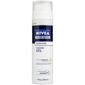 Nivea For Men Sensitive Shaving Gel 200ml Nivea For Men Sensitive Shaving Gel 200ml