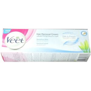Veet Sensitive Skin Hair Removal Cream Smooth Skin Without Irritation 100g Veet Sensitive Skin Hair Removal Cream Smooth Skin Without Irritation 100g