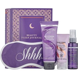 The Sanctuary Sanctuary Spa Gift Set, Beauty Sleep Journal Tin With Pillow Spray, Face Mask, W The Sanctuary Sanctuary Spa Gift Set, Beauty Sleep Journal Tin With Pillow Spray, Face Mask, W