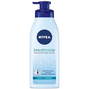 NIVEA Breathable Lightly Scented Body Lotion, 16.9 Fl Oz NIVEA Breathable Lightly Scented Body Lotion, 16.9 Fl Oz