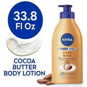 NIVEA Cocoa Butter Body Lotion with Deep Nourishing Serum, 33.8 Fl Oz NIVEA Cocoa Butter Body Lotion with Deep Nourishing Serum, 33.8 Fl Oz