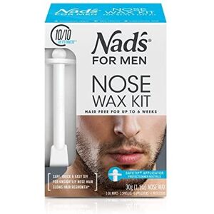 Nads Nad's For Men Nose Waxing Kit, Nose Hair Removal, Nose Wax, Wax Kit Includes 30g Nads Nad's For Men Nose Waxing Kit, Nose Hair Removal, Nose Wax, Wax Kit Includes 30g