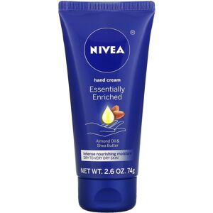 Nivea, Essentially Enriched Hand Cream, Almond Oil & Shea Butter, 2.6 oz (74 g) Nivea, Essentially Enriched Hand Cream, Almond Oil & Shea Butter, 2.6 oz (74 g)