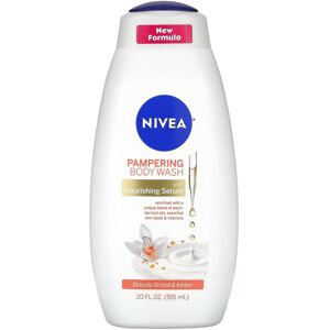 Nivea, Pampering Body Wash, Delicate Orchid & Amber, 20 fl oz (591 ml) Nivea, Pampering Body Wash, Delicate Orchid & Amber, 20 fl oz (591 ml)