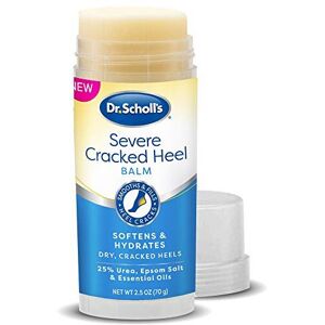 Dr. Scholls Cracked Heel Repair Balm 2.5oz, with 25% Urea for Dry Cracked Feet, Dr. Scholls Cracked Heel Repair Balm 2.5oz, with 25% Urea for Dry Cracked Feet,