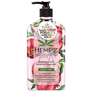 Hempz Pomegranate Herbal Body Moisturizer - 17oz LIMITED EDITION Hempz Pomegranate Herbal Body Moisturizer - 17oz LIMITED EDITION