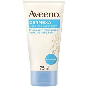 Aveeno Dermexa Fast & Long-lasting Moisturizing Balm For very dry itchy skin 75 Aveeno Dermexa Fast & Long-lasting Moisturizing Balm For very dry itchy skin 75