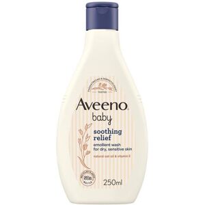 Aveeno Baby Soothing Relief Emollient Wash For Dry, Sensitive Skin 250ml Aveeno Baby Soothing Relief Emollient Wash For Dry, Sensitive Skin 250ml