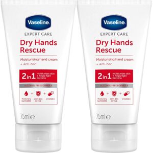 Vaseline Intensive Care Hand Cream Anti Bac 75 ml (Two Bottles) Vaseline Intensive Care Hand Cream Anti Bac 75 ml (Two Bottles)
