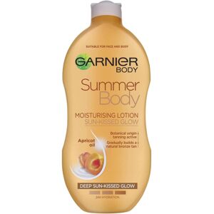 Garnier Summer Body Gradual Self Tan Moisturiser Dark, Hydrating Tanning Lotion Garnier Summer Body Gradual Self Tan Moisturiser Dark, Hydrating Tanning Lotion