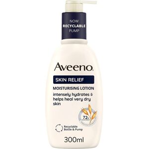 Aveeno Relief Moisturising LotionSoothes Skin From Day 1For Very Dry and Irritable Skin Aveeno Relief Moisturising LotionSoothes Skin From Day 1For Very Dry and Irritable Skin