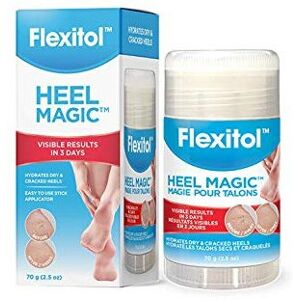 Flexitol Heel Magic For Dry Skin or Rough Heels with Shea Butter & Vitamin E, 25 Flexitol Heel Magic For Dry Skin or Rough Heels with Shea Butter & Vitamin E, 25