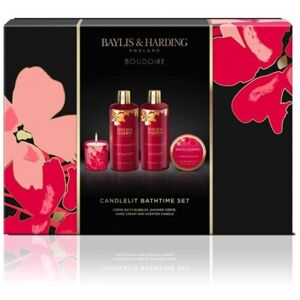 Baylis & Harding Boudiore Cherry Blossom Luxury Candlelit Bathing Gift Set - Veg Baylis & Harding Boudiore Cherry Blossom Luxury Candlelit Bathing Gift Set - Veg