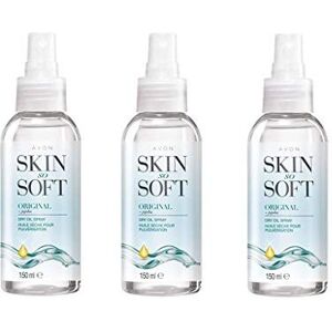 Avon Skin So Soft Original Dry Oil Body Spray with Jojoba 150 ml, Pack of 3 Avon Skin So Soft Original Dry Oil Body Spray with Jojoba 150 ml, Pack of 3