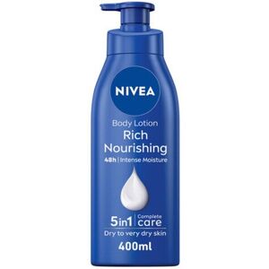 NIVEA Body Lotion Moisturiser Extra Dry Skin Nourishing Almond Oil And Vitamin E NIVEA Body Lotion Moisturiser Extra Dry Skin Nourishing Almond Oil And Vitamin E