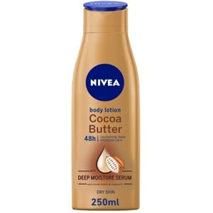 NIVEA Hydrating Body Lotion Moisturiser Dry Skin Cocoa Butter Vitamin E 250ml NIVEA Hydrating Body Lotion Moisturiser Dry Skin Cocoa Butter Vitamin E 250ml