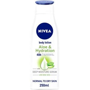 NIVEA Moisturing Body And Hand Lotion Hydration Aloe Vera Normal to Dry Skin 25 NIVEA Moisturing Body And Hand Lotion Hydration Aloe Vera Normal to Dry Skin 25