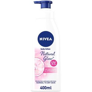 NIVEA Even Tone Body Moisturiser Lotion Natural Glow Complex & Vitamin C UV Pro NIVEA Even Tone Body Moisturiser Lotion Natural Glow Complex & Vitamin C UV Pro