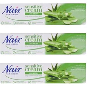 LE LTD Nair Hair Removal Cream Packs of 3 (Sensitive (Camellia Oil 80ml) Pack of 3) LE LTD Nair Hair Removal Cream Packs of 3 (Sensitive (Camellia Oil 80ml) Pack of 3)