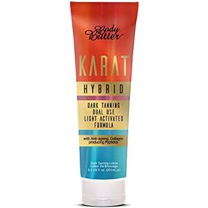 Body Butter KARAT HYBRID Dark Tanning Dual-Use Light-Activated Formula (251ml) - Bronzer-Fre Body Butter KARAT HYBRID Dark Tanning Dual-Use Light-Activated Formula (251ml) - Bronzer-Fre
