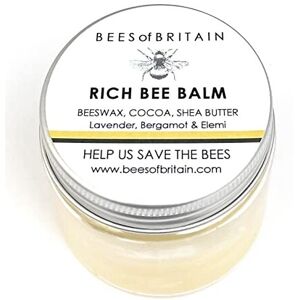 BEES of BRITAIN 100% Natural Bee Balm - Shea, Cocoa Butter & Beeswax. Repairs, Soothes, Hydrates BEES of BRITAIN 100% Natural Bee Balm - Shea, Cocoa Butter & Beeswax. Repairs, Soothes, Hydrates