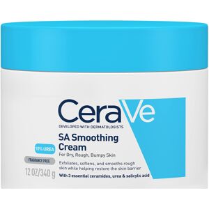 CeraVe SA Smoothing Cream 340g – Exfoliating with Salicylic Acid, 3 Ceramides, M CeraVe SA Smoothing Cream 340g – Exfoliating with Salicylic Acid, 3 Ceramides, M