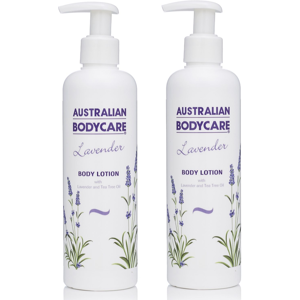 Australian Bodycare Lavender Body Lotion 250ml Duo Pack Australian Bodycare Lavender Body Lotion 250ml Duo Pack