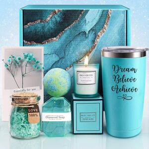 Sabr pamper Gift Box Set for Women (7 items) - Unique Self Care Package Relaxation Sp Sabr pamper Gift Box Set for Women (7 items) - Unique Self Care Package Relaxation Sp