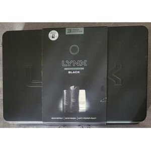 LYNX Collection Black Edition Tin PREMIUM Gift SET LYNX Collection Black Edition Tin PREMIUM Gift SET
