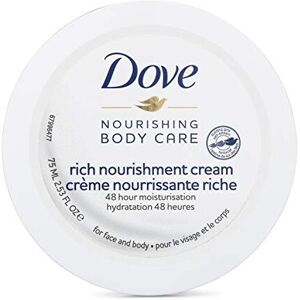 Dove Nourishing Body care Face, Hand and Body Rich Nourishment cream for Extra D Dove Nourishing Body care Face, Hand and Body Rich Nourishment cream for Extra D