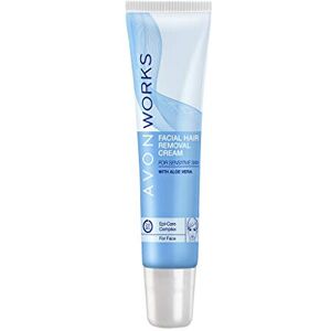 3 x Avon Works Avon Facial Hair Removal Cream for Sensitive Skin Facial Hair 3 x Avon Works Avon Facial Hair Removal Cream for Sensitive Skin Facial Hair